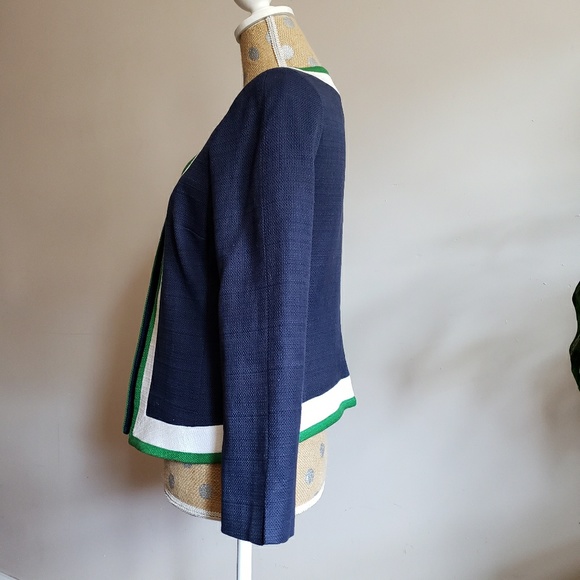 Perfect Colorblock Textured Jacket - Picture 5 of 6